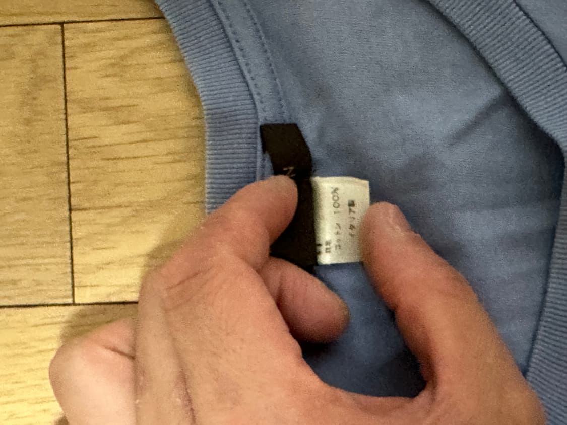 루이비통 스카이 블루 반팔티( 정품) 100 사이즈 상품이미지6