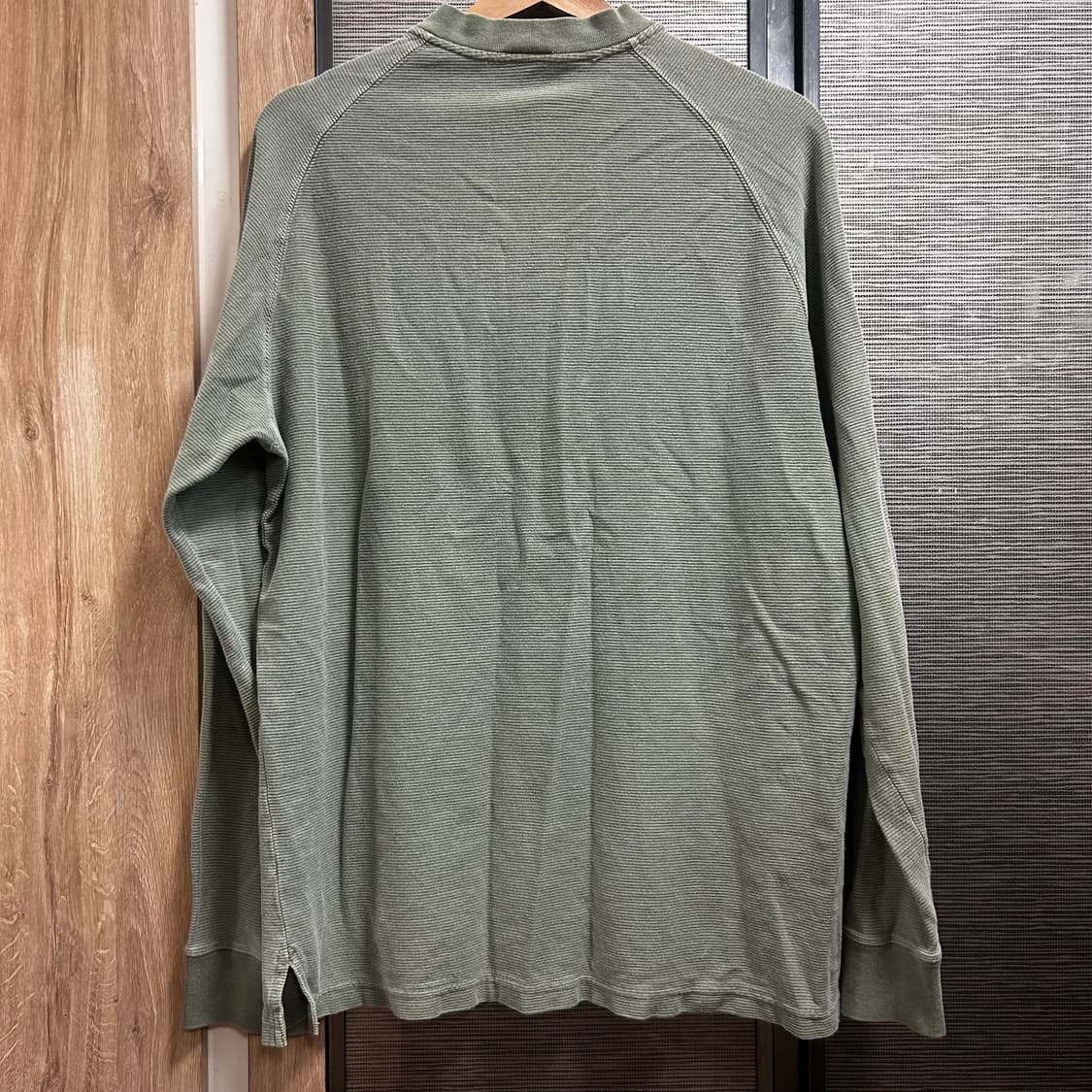 엘엘빈 그린 헨리넥 긴팔티셔츠 L 상품이미지2