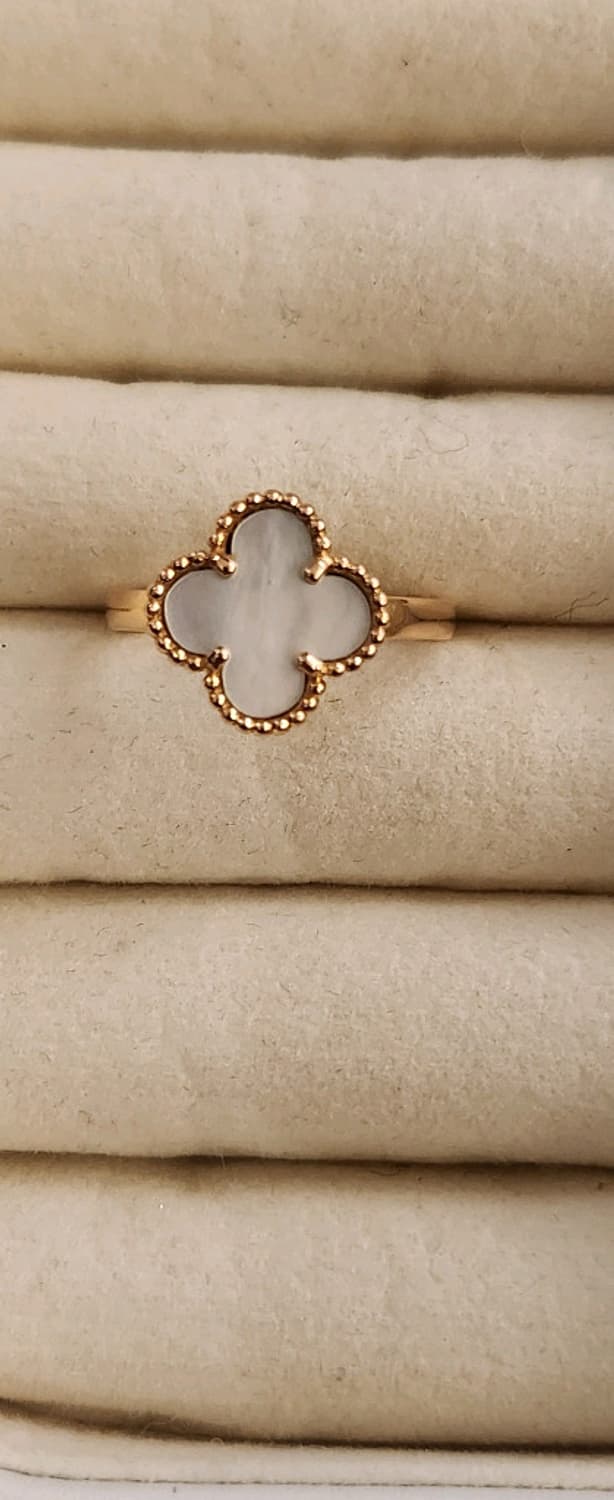 18k 클로버 반지 상품이미지2