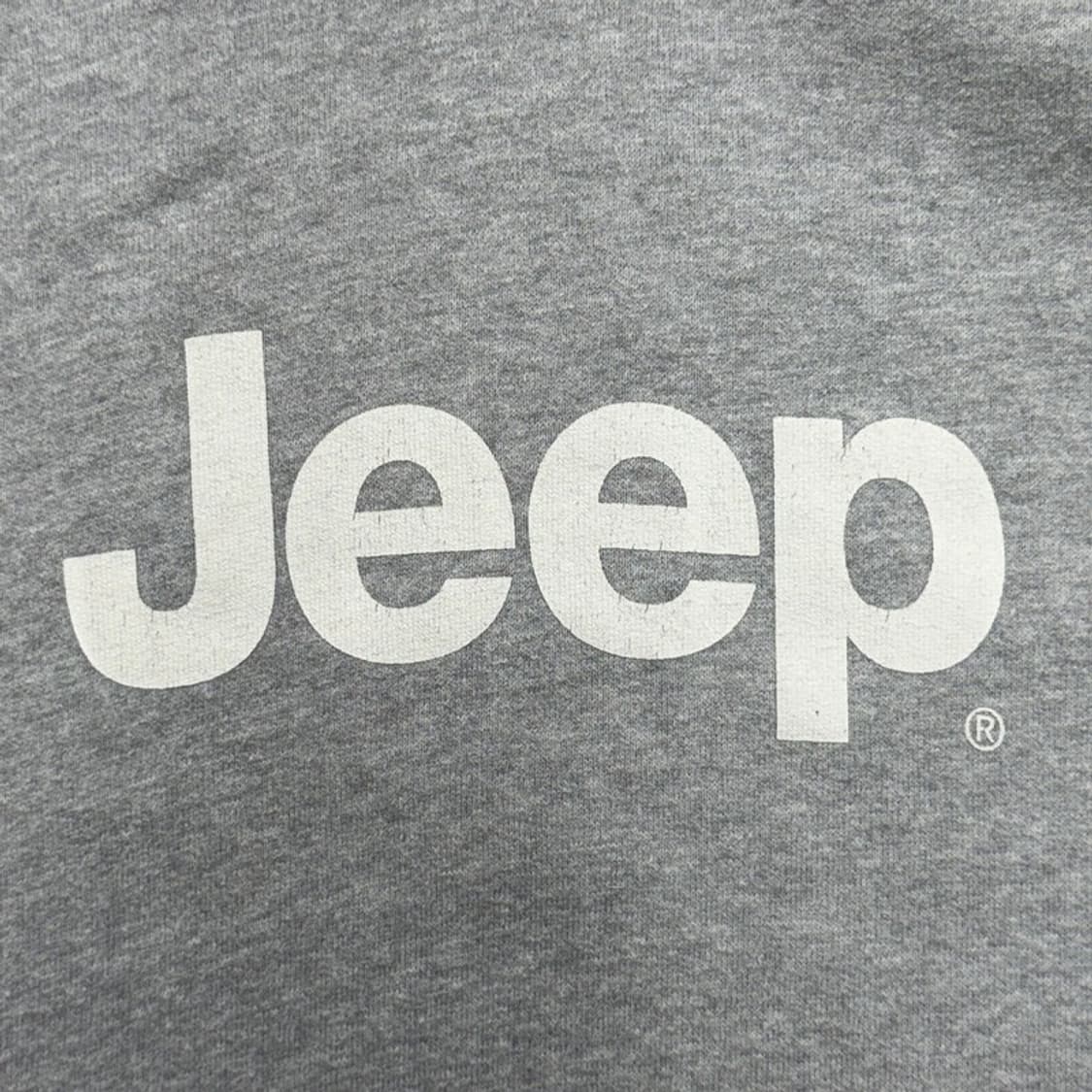 지프 클래식 핏 빅로그 후드 티셔츠 그레이 S 상품이미지2