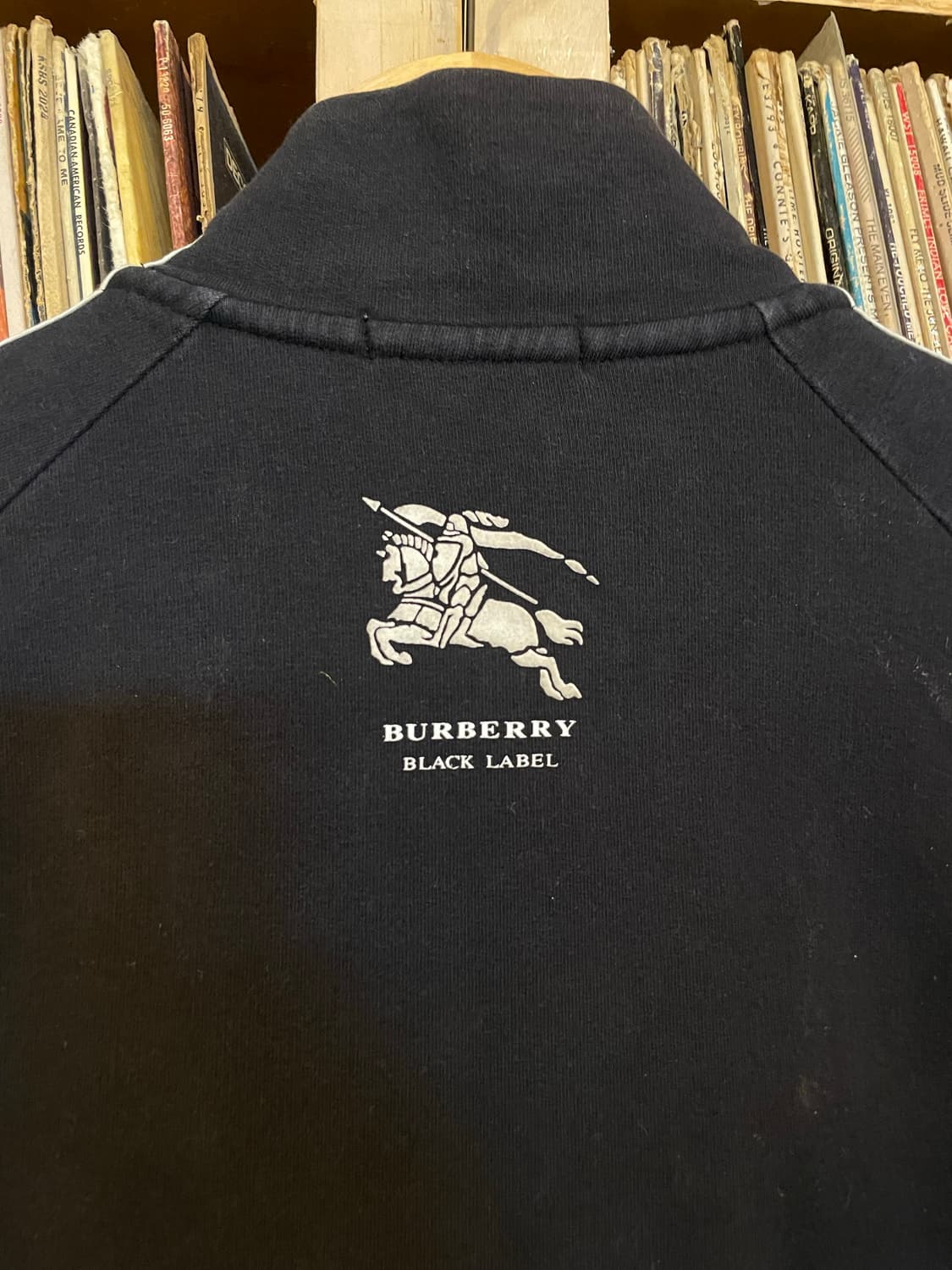 버버리 블랙라벨 사이드라인 코튼 트랙탑 집업 상품이미지7