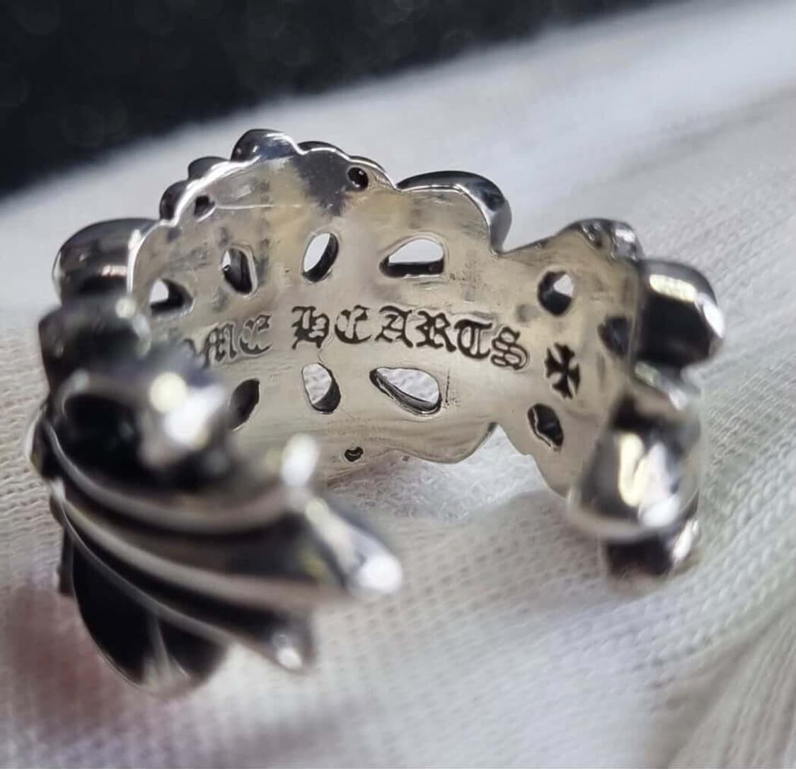 크롬하츠 더블 플로랄링 19호 상품이미지3