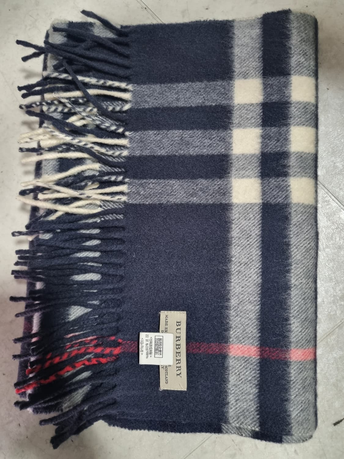 버버리 캐시미어 스카프 목도리  상품이미지1