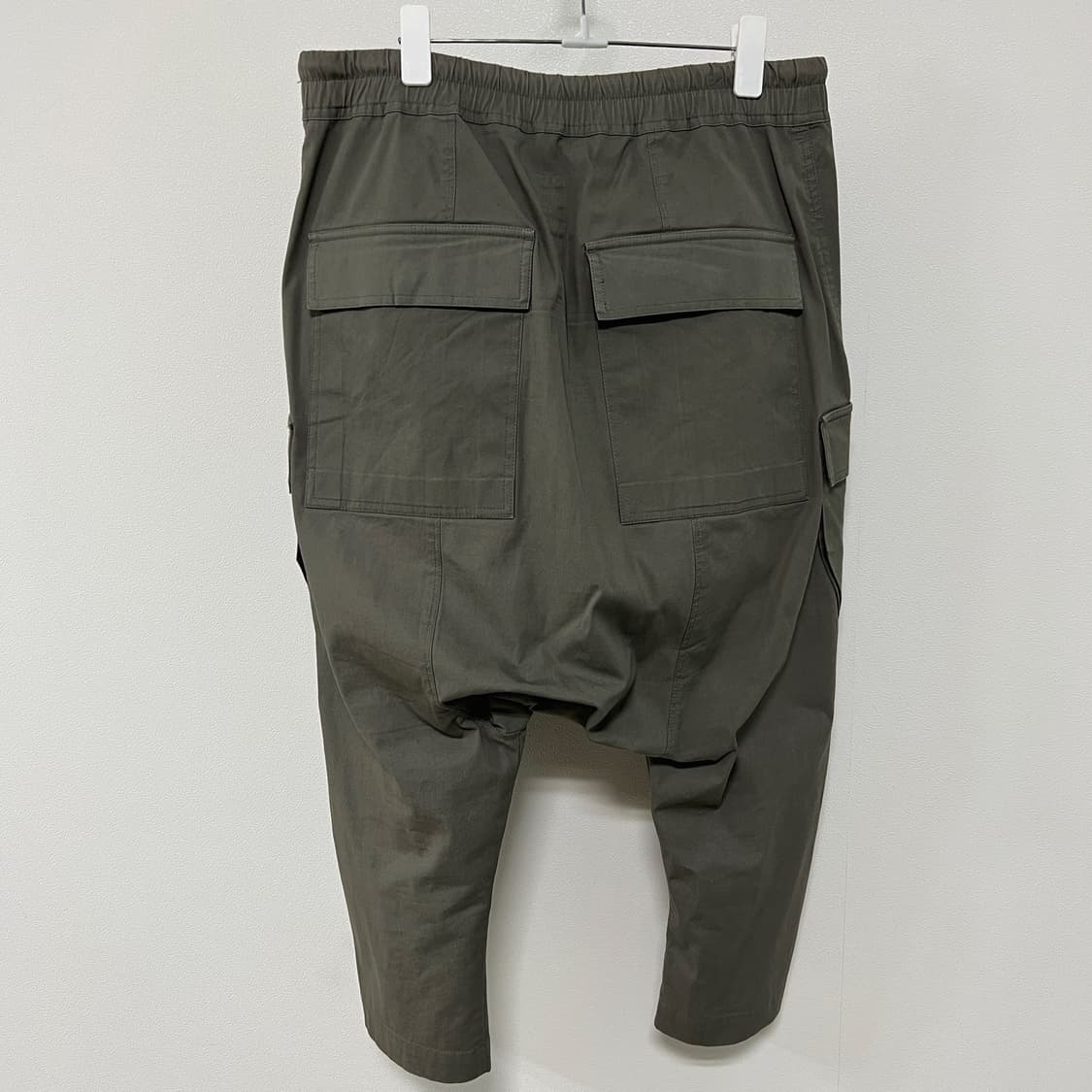 릭오웬스 17SS "WALRUS" 드로우스트링 크롭 카고 팬츠 EUCA 상품이미지3