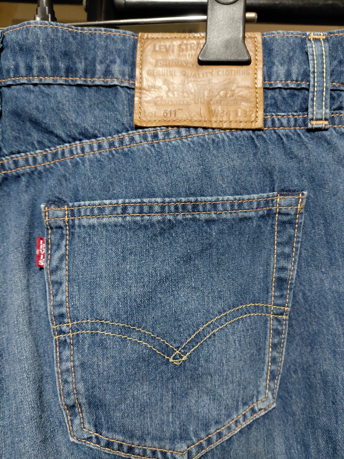 [리바이스511]슬림핏 프리미엄 퍼포먼스 쿨(여름용)34사이즈  상품이미지3