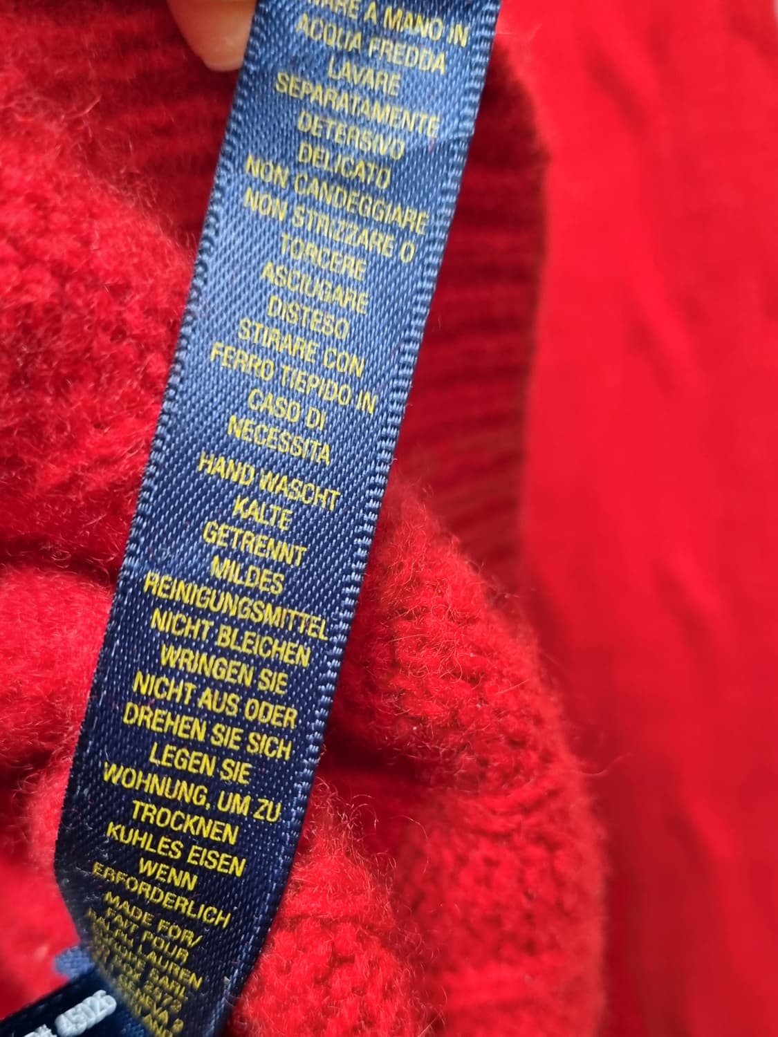 폴로 럭비 니트 상품이미지6