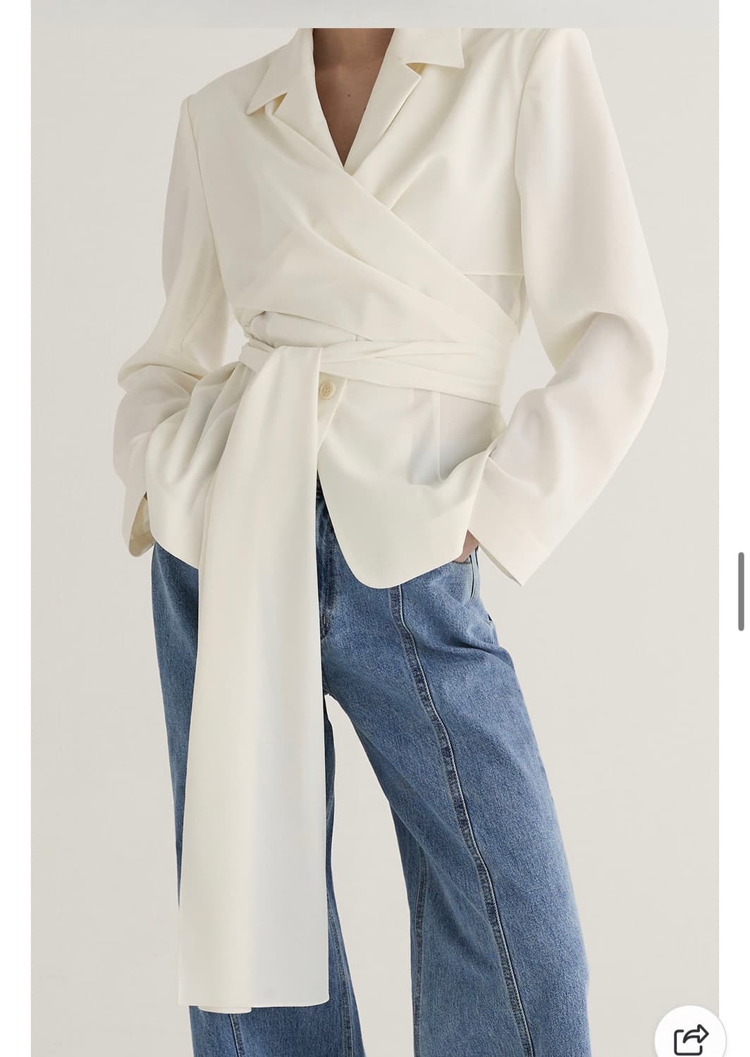 새상품)DRAGONBLUES 드래곤블루스 커버 랩 자켓 셔츠 M 상품이미지2