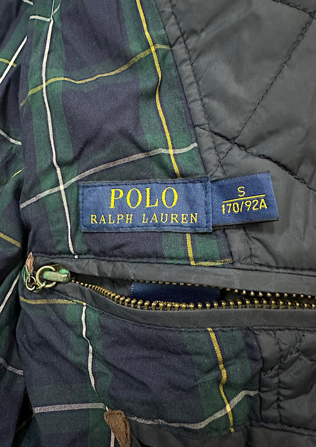 폴로 퀼팅 패딩 자켓  상품이미지4