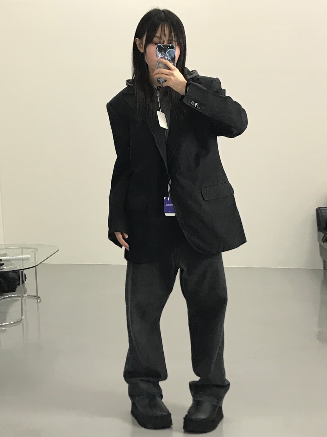  돌체앤가바나 이탈리아 메이드 스트라이프 블레이저 상품이미지2