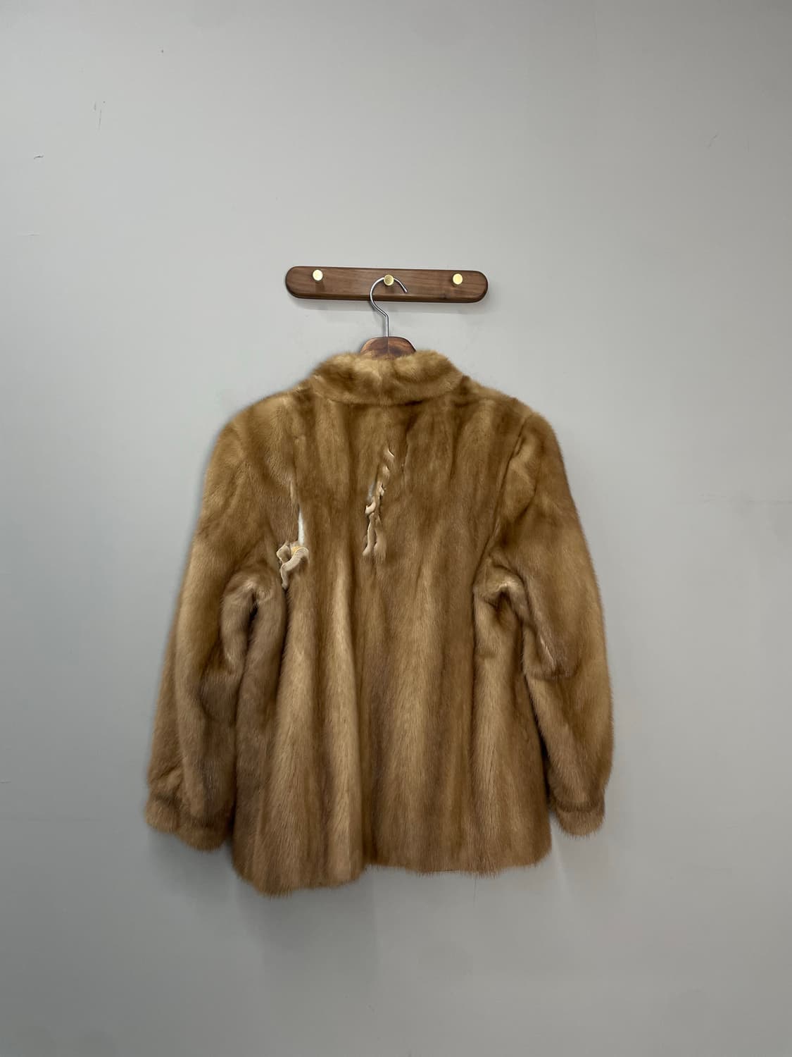 빈티지 퍼 브라운 밍크코트 H1504 상품이미지4