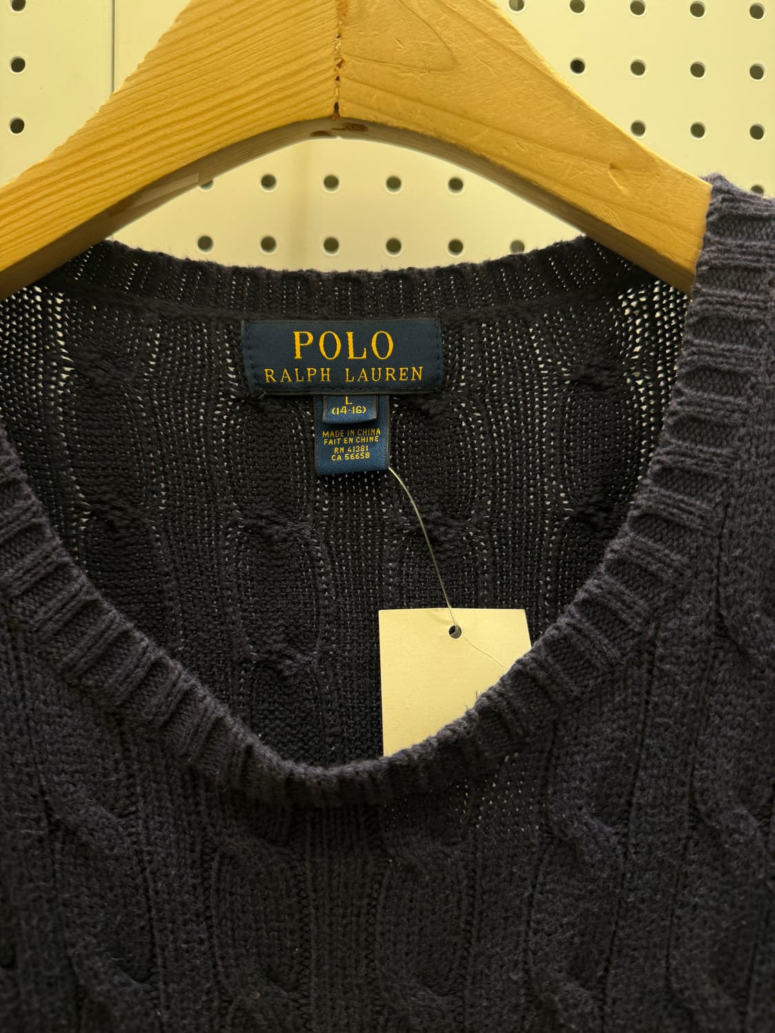 폴로 랄프로렌 케이블 니트 U440 상품이미지4