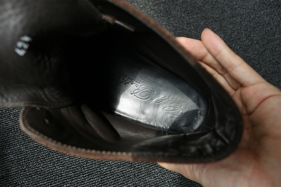 골드 브라더스 스웨이드 윙팁 부츠 상품이미지9