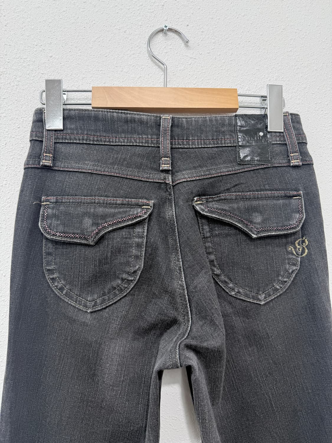 빈티지 EDWIN 블랙 부츠컷 팬츠 상품이미지3