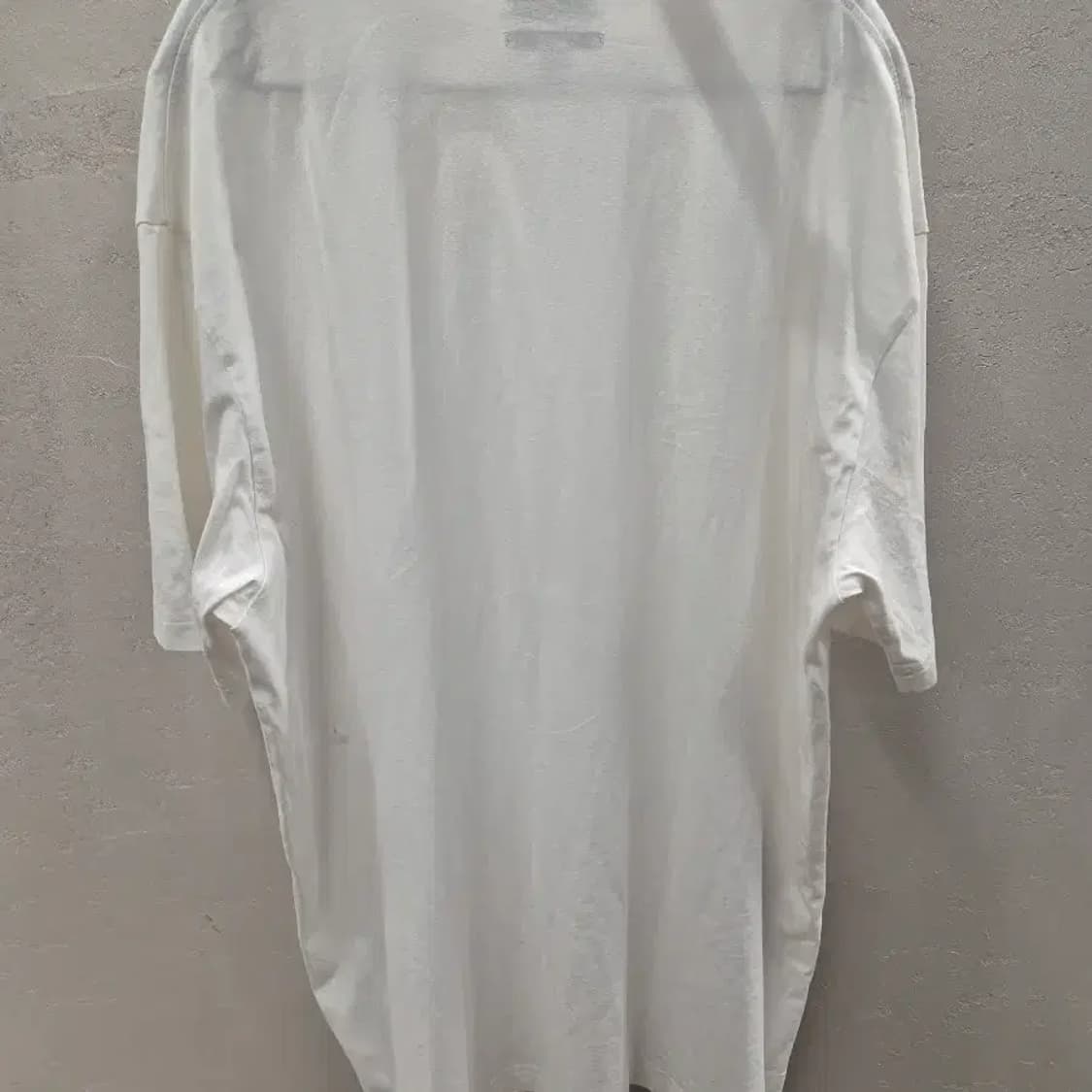 COS 오버사이즈 화이트 반팔 티셔츠 XL 상품이미지3