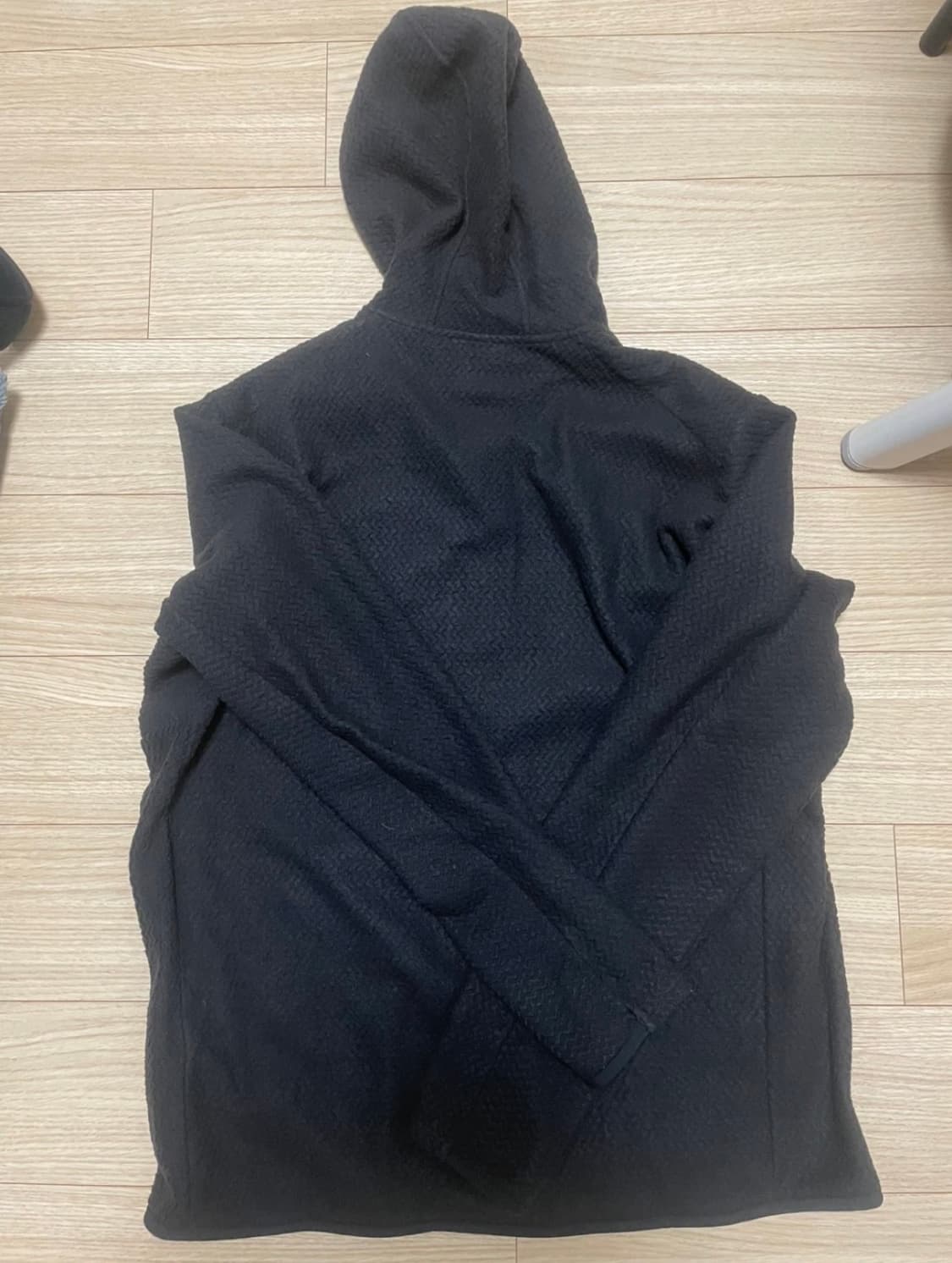 파타고니아 R1 에어 풀집 후디 블랙 L 새제품 상품이미지2