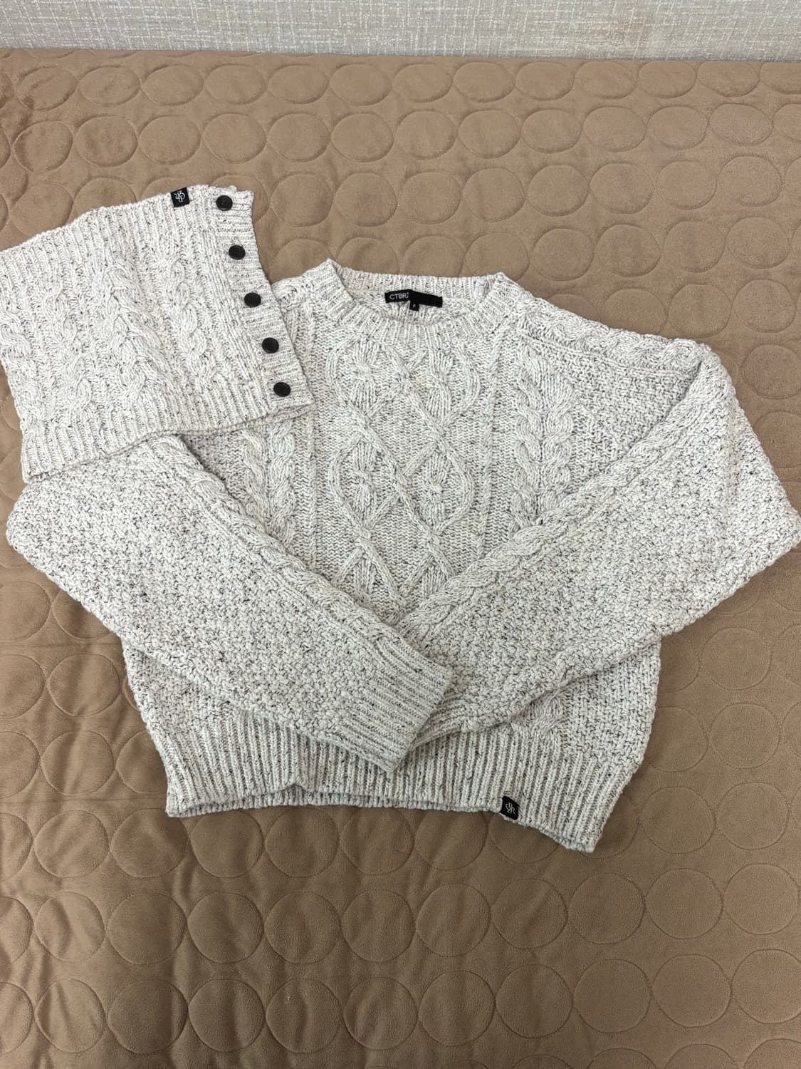 시티브리즈 넥워머 풀오버 니트 상품이미지1