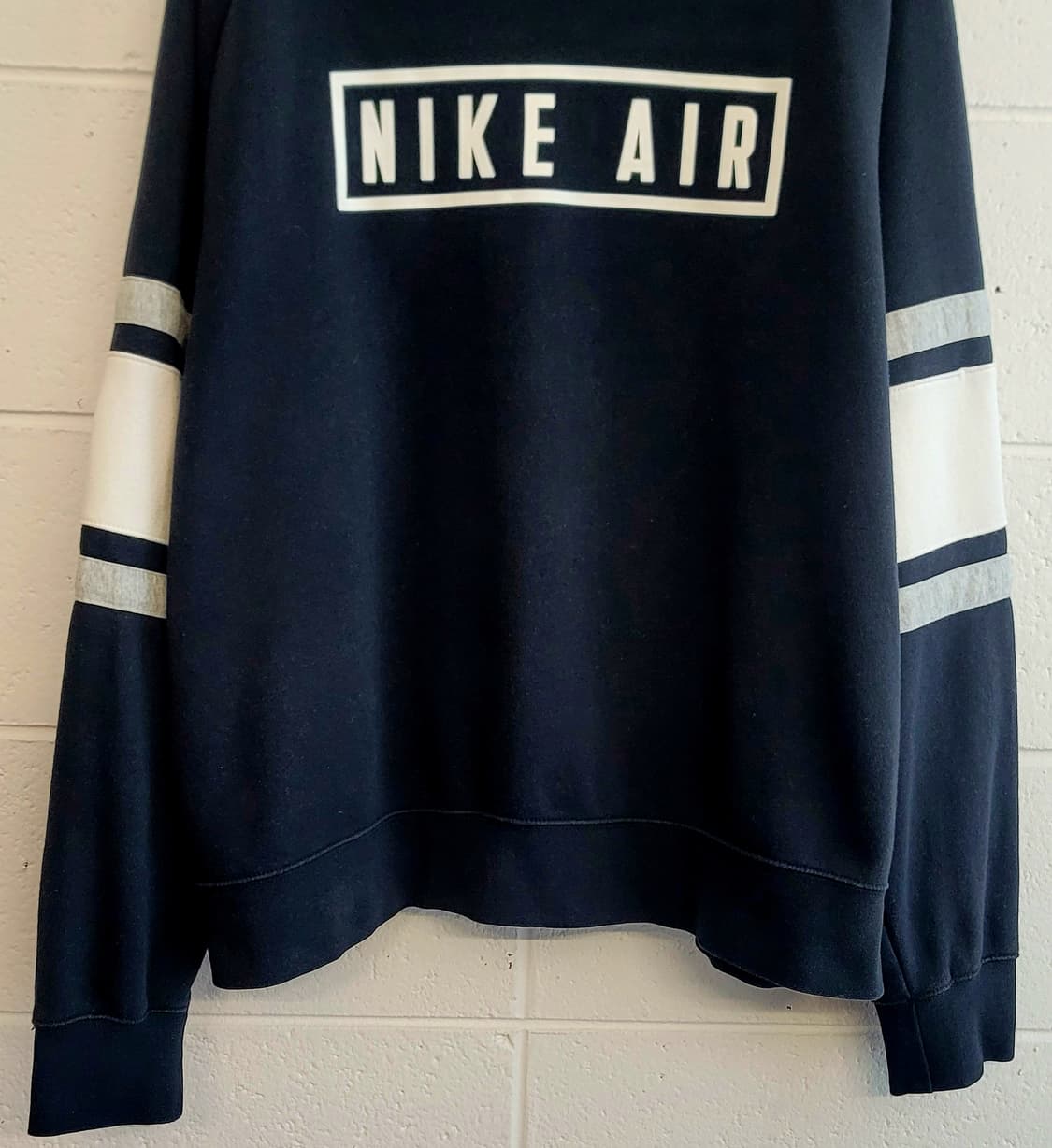 나이키 오버핏 맨투맨티셔츠(안감 기모) 판매 상품이미지4