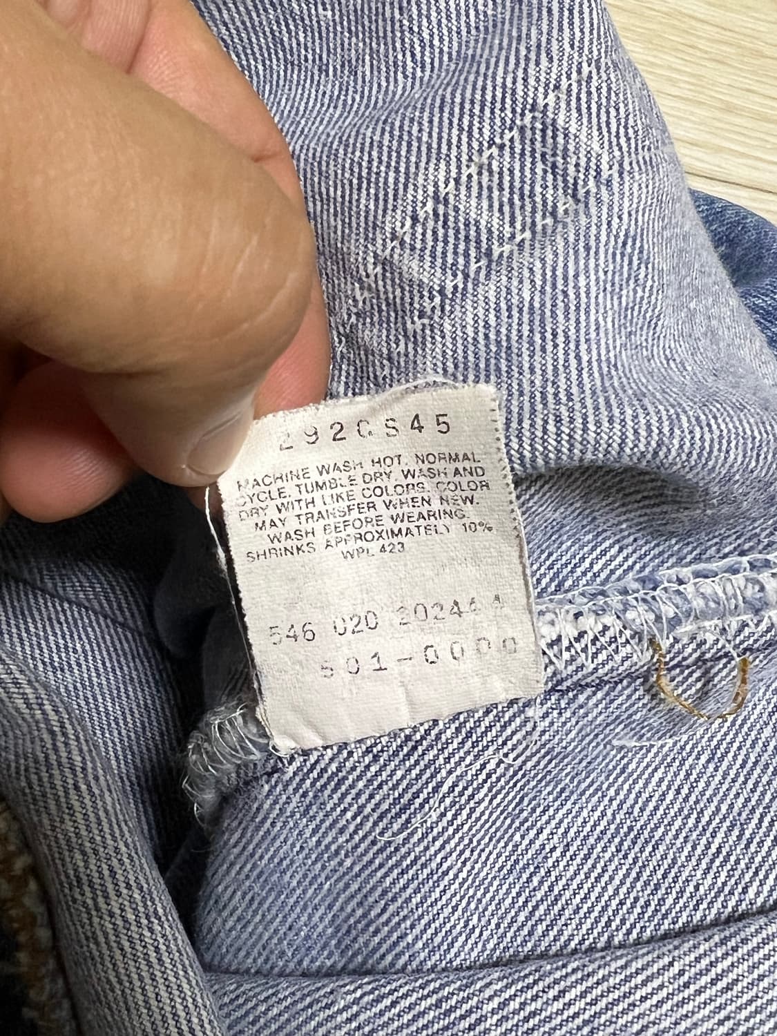 리바이스 Levis 501 90s USA Made W36 L30 상품이미지7