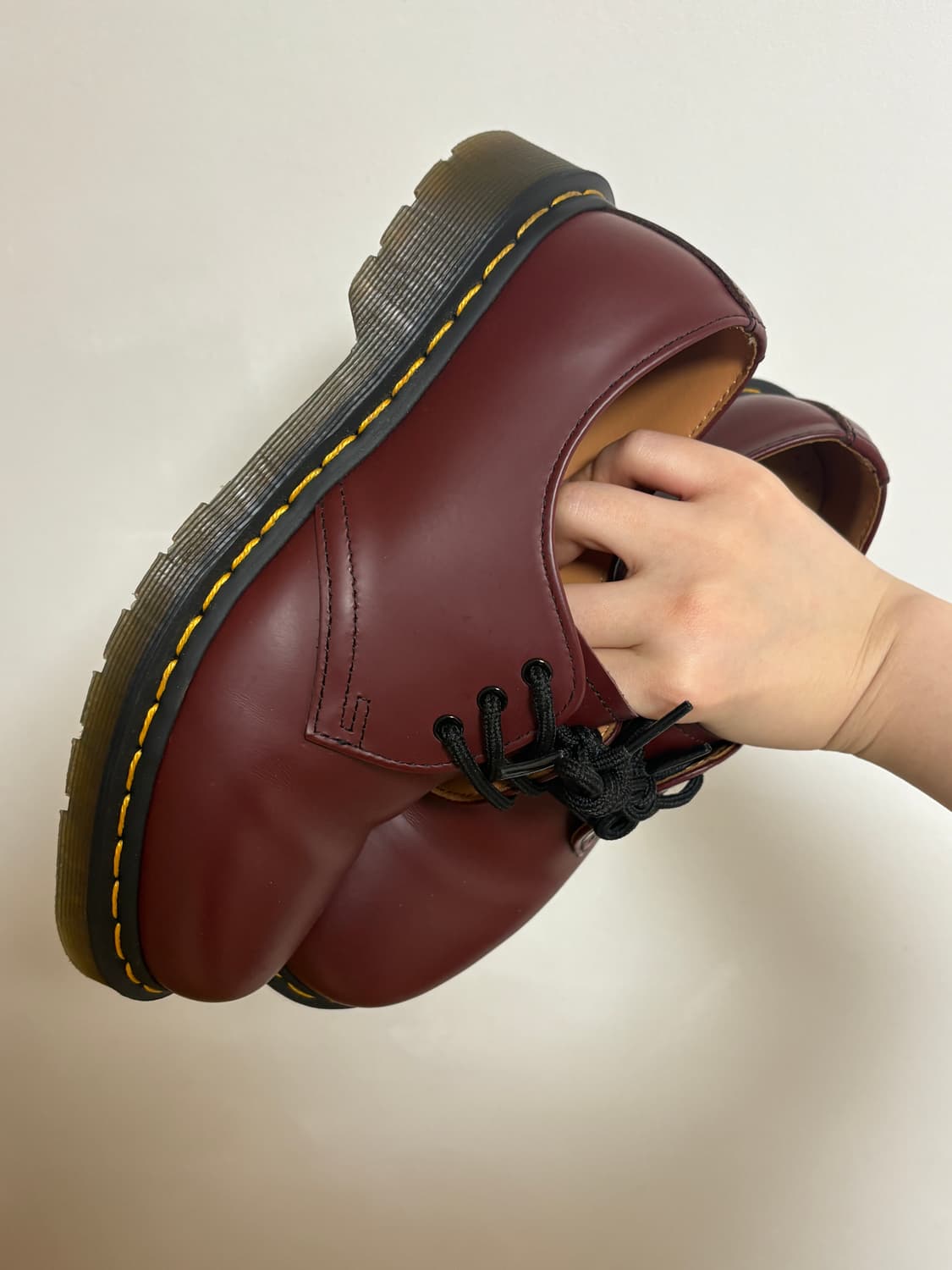 1461 3홀 체리레드 11838600 uk4 상품이미지2