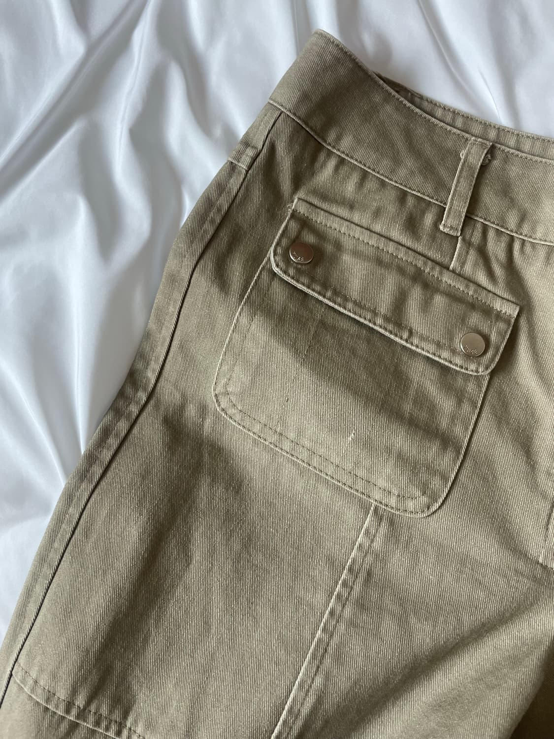 유즈 POCKET COTTON CARGO STRAIGHT PANTS 상품이미지7