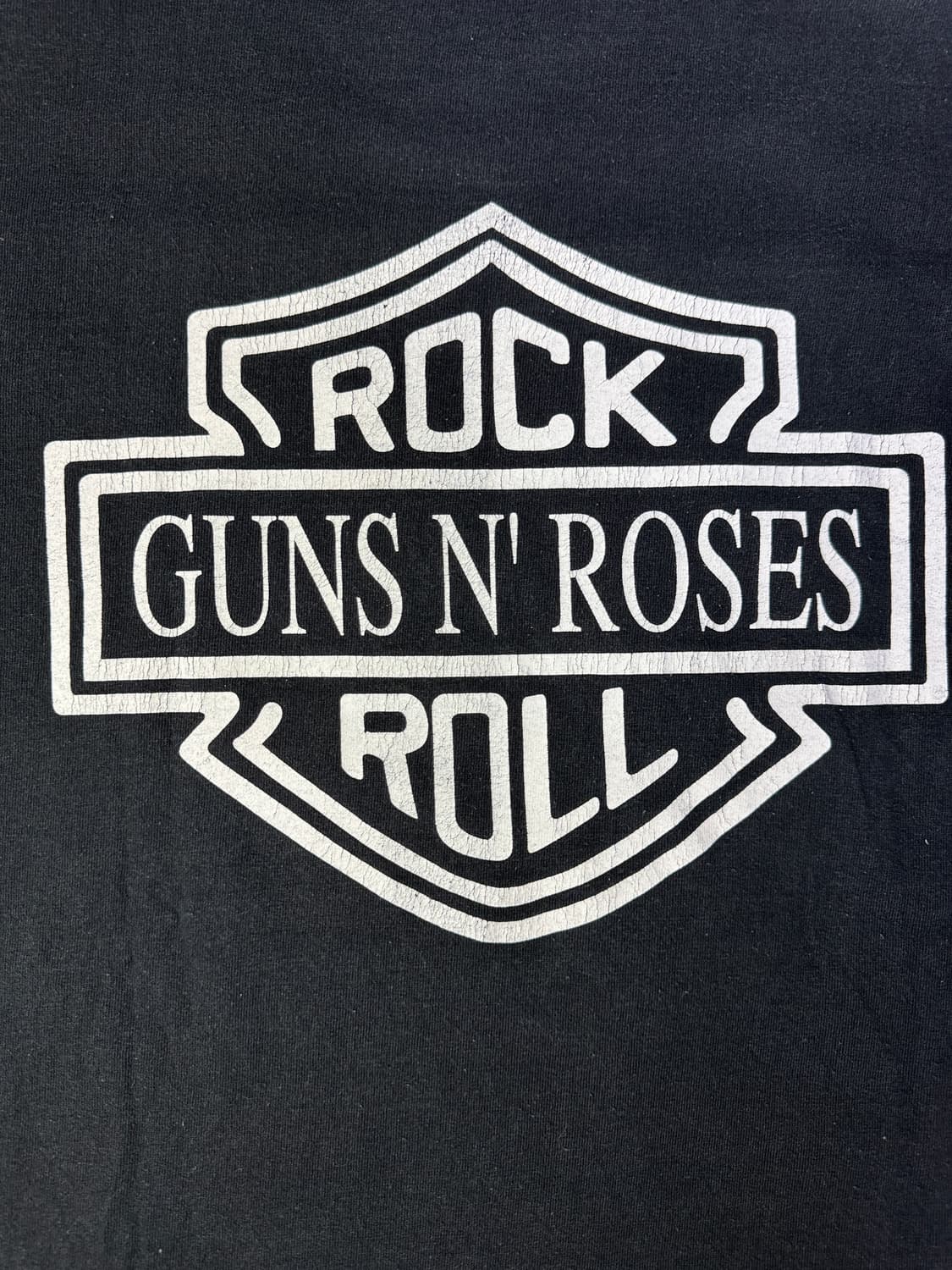 빈티지 건즈앤로지스 ROCK N ROLL 밴드 티셔츠 M 상품이미지5