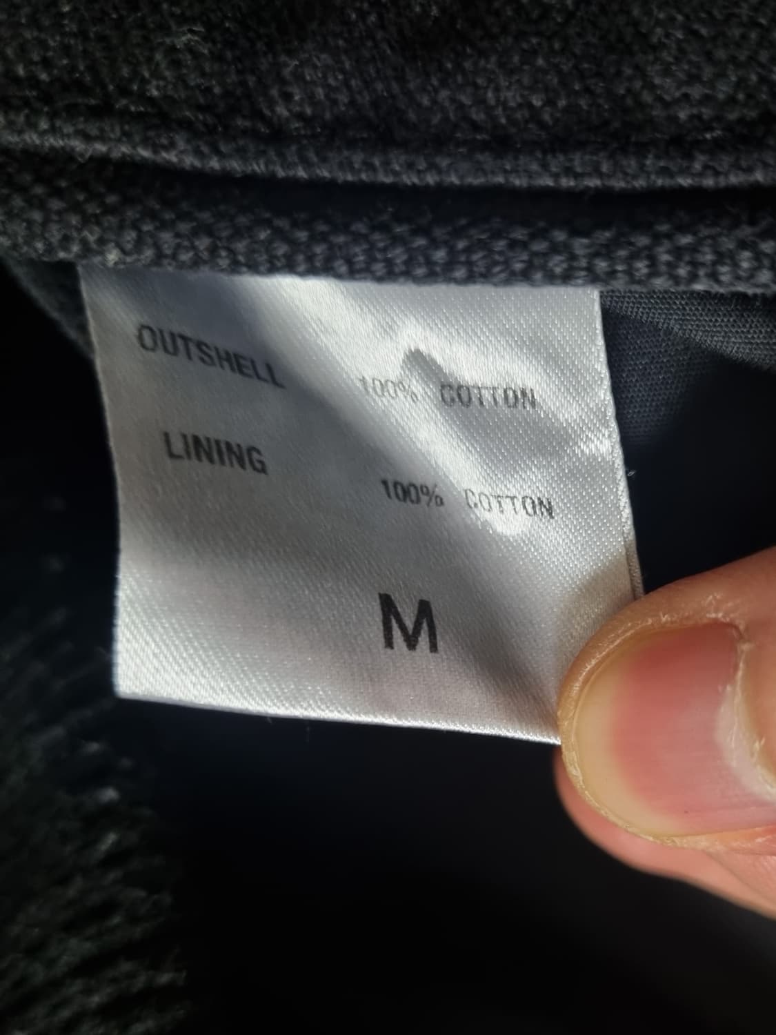 ETCE 빈티지 워크 후드 자켓 블랙 M 상품이미지5