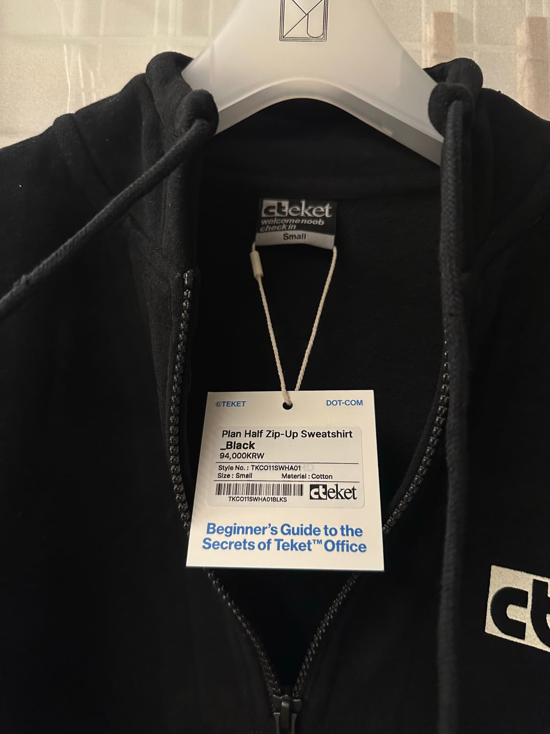 teket 테켓 아노락 맨투맨 새상품 상품이미지5