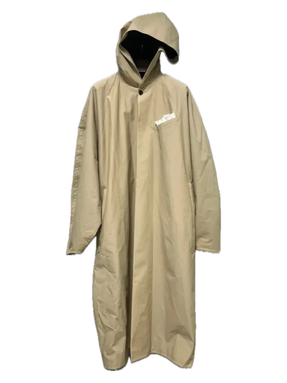 [M, L 돌먼 샘플] 24FW STU 돌먼 코트 베이지 후드 버전 상품이미지1