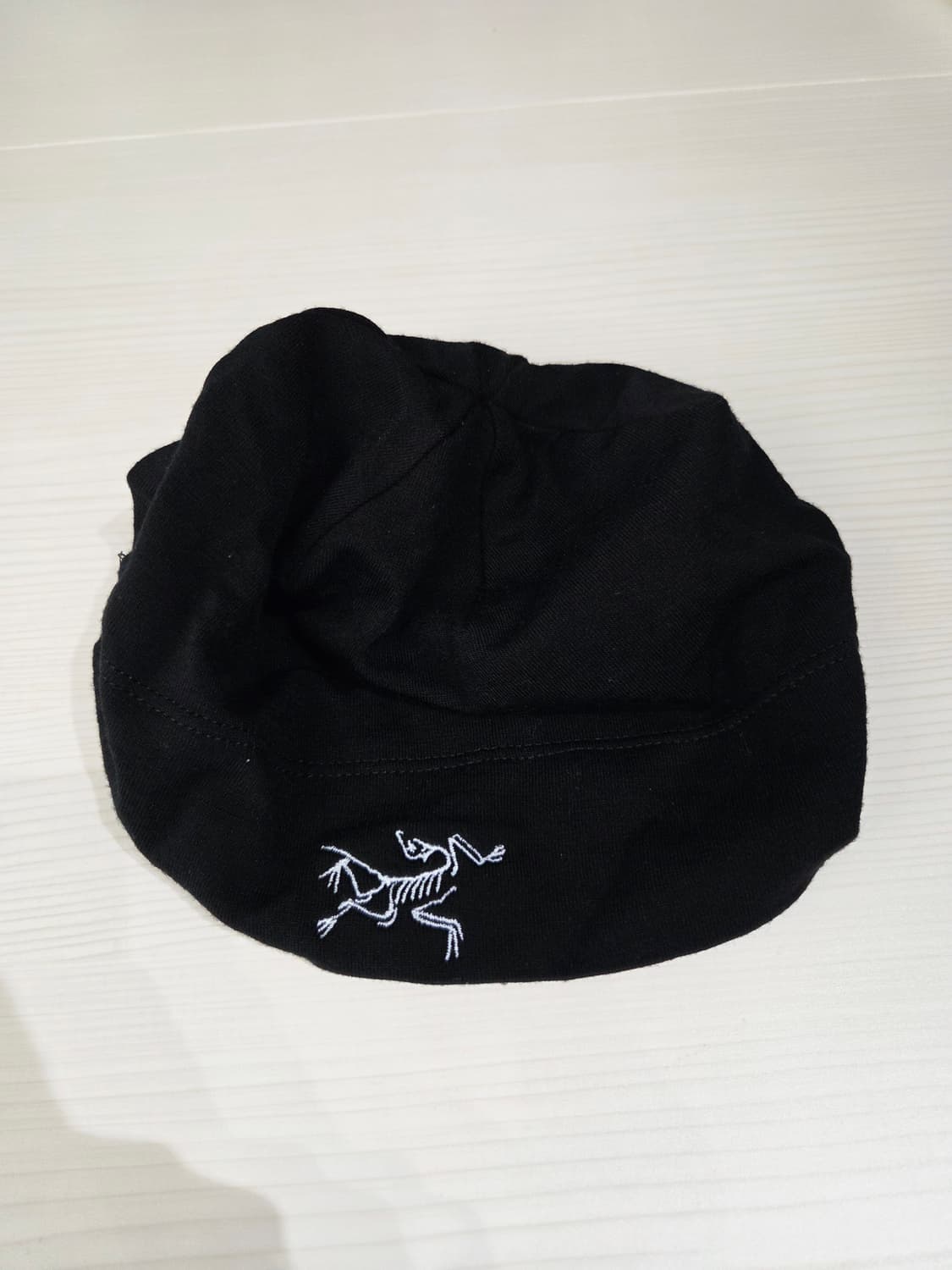 아크테릭스 양모 스판 비니 블랙 상품이미지1