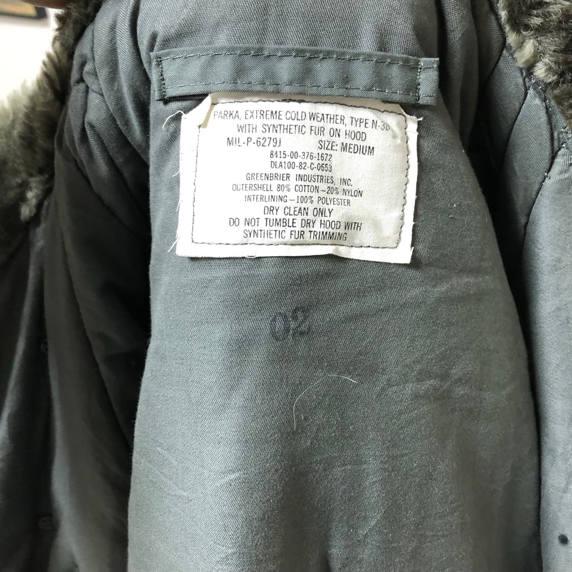 vtg 빈티지 n3b 그린브리어 M size 상품이미지4