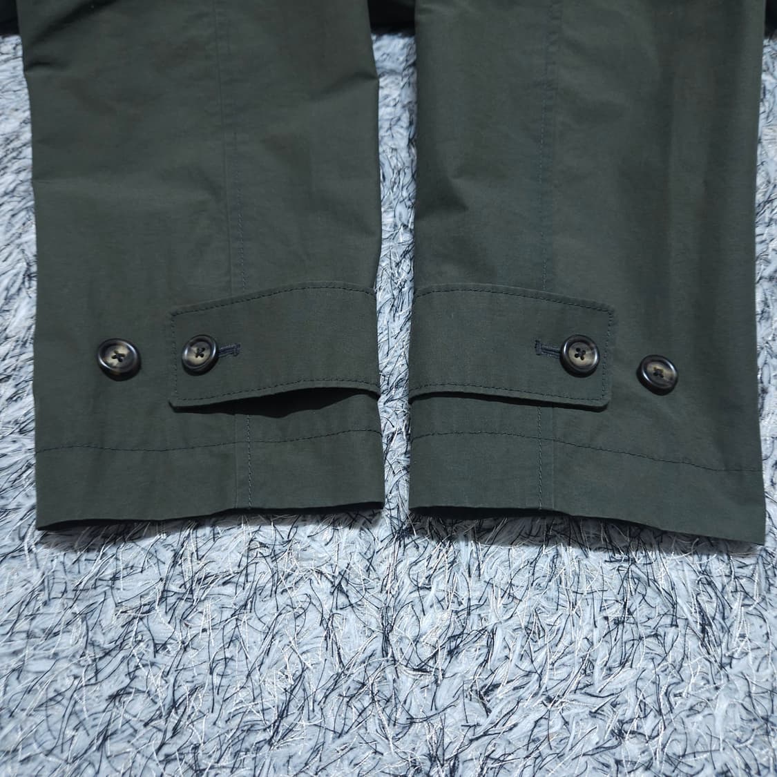 에피그램) L 남자 카키색 면+나일론 미니멀코트 / 왕눈이샵 상품이미지5