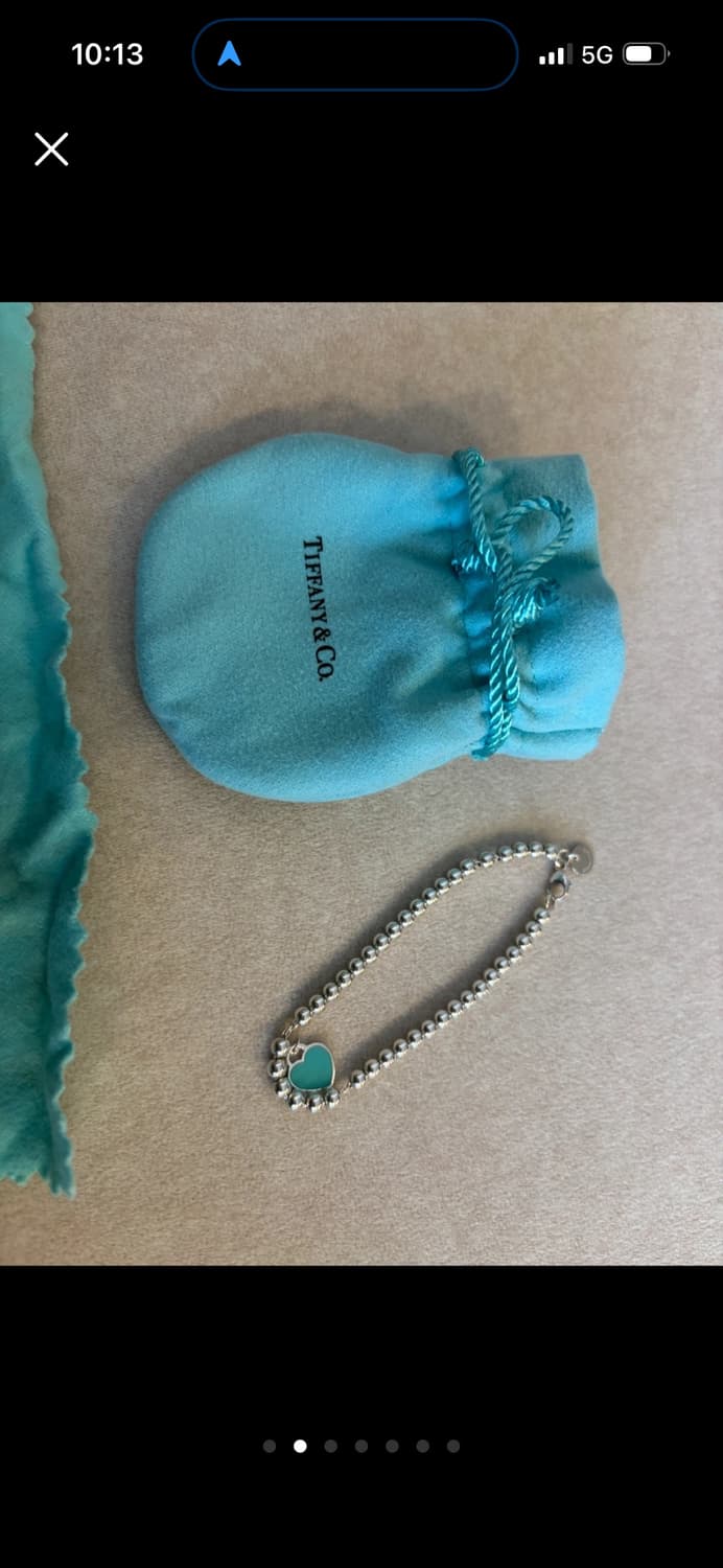 티파니앤코 리턴투 하트 팔찌 s (유료 세척서비스 완료) 상품이미지2