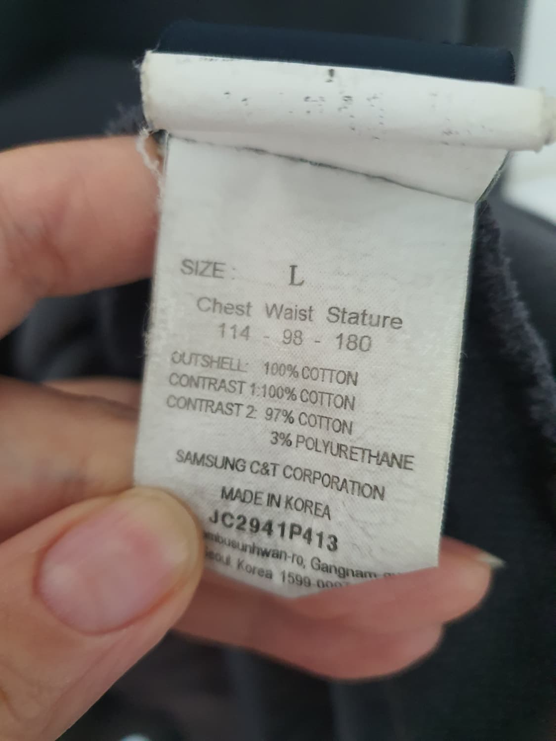 준지 그레이 맨투맨  상품이미지6