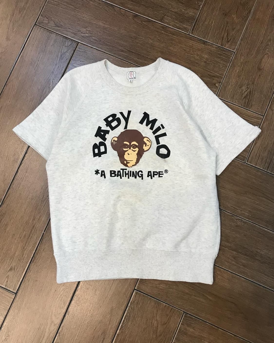 Old Bape Milo Half Sweat Shirt  상품이미지4