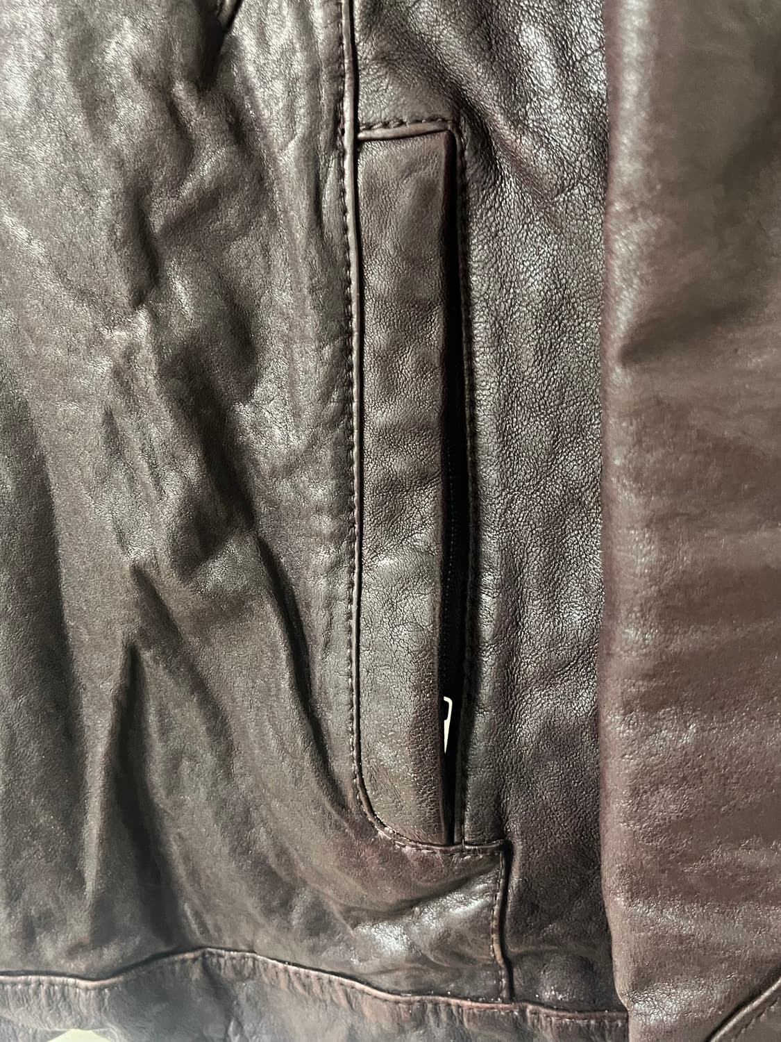 Fahrenheit Vintage leather jaket 레더자켓 상품이미지5