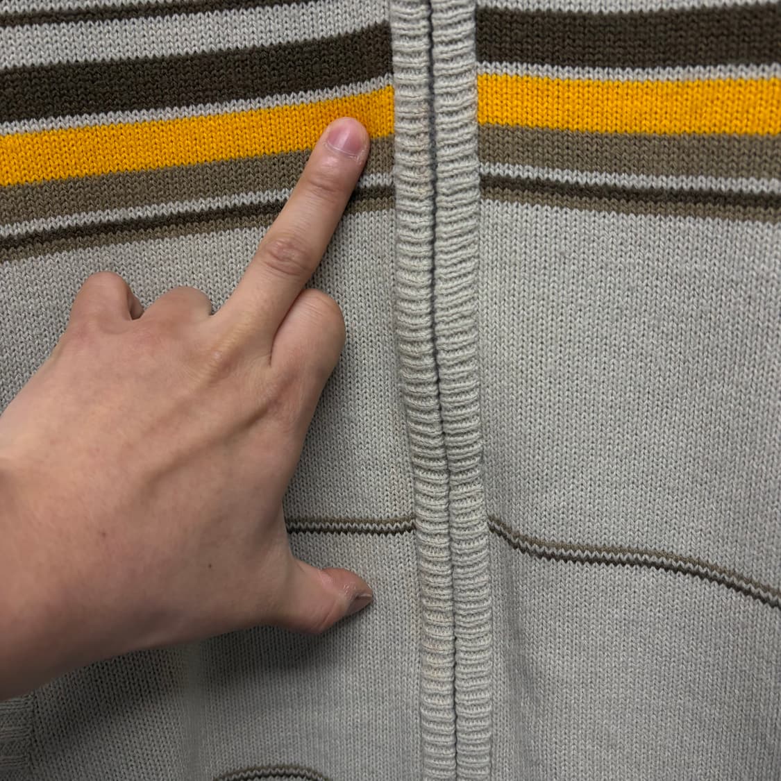 반스 니트 집업 상품이미지7