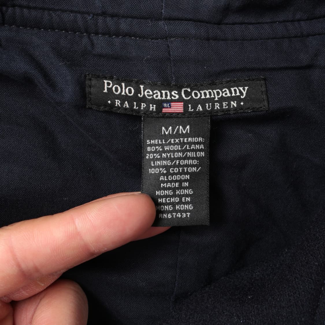 폴로진스 울 더블브레스티드 하프코트   상품이미지7