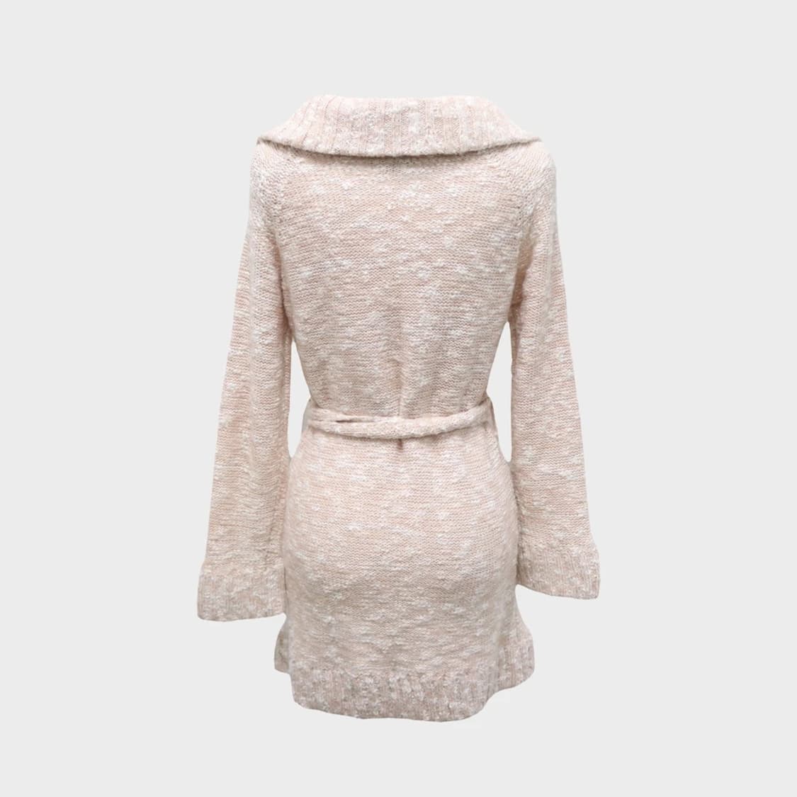 PUTIELAL 벨트 니트 롱 가디건 61005 상품이미지2