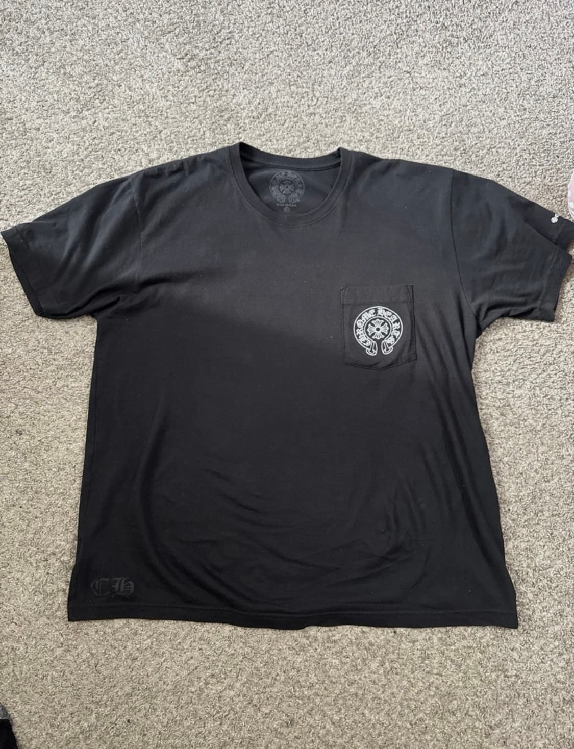 크롬하츠 홀스슈 포켓 반팔 XL 상품이미지4