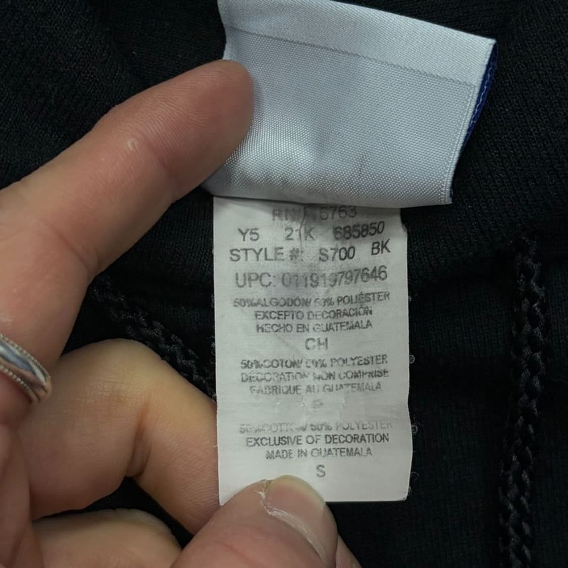 챔피온 에코 베이직 후드티 v2512 상품이미지7