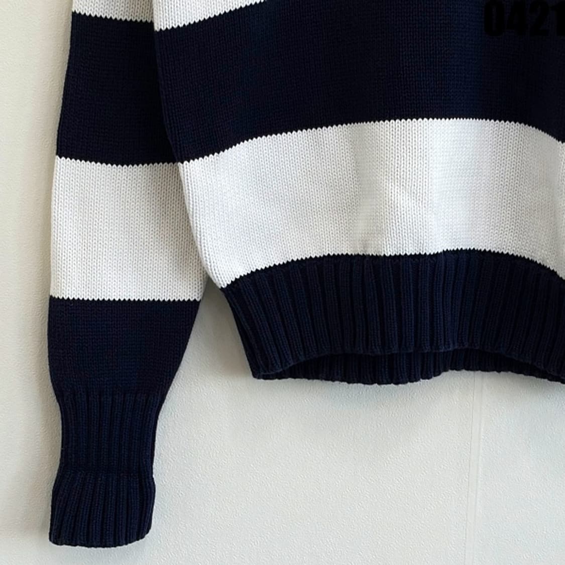 Polo by Ralph Lauren 스트라이프 코튼 니트 S 0421 상품이미지3