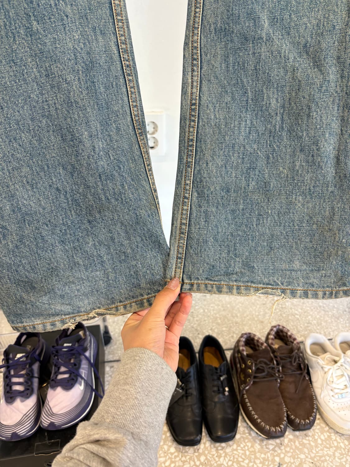 Vintage double button denim 상품이미지6