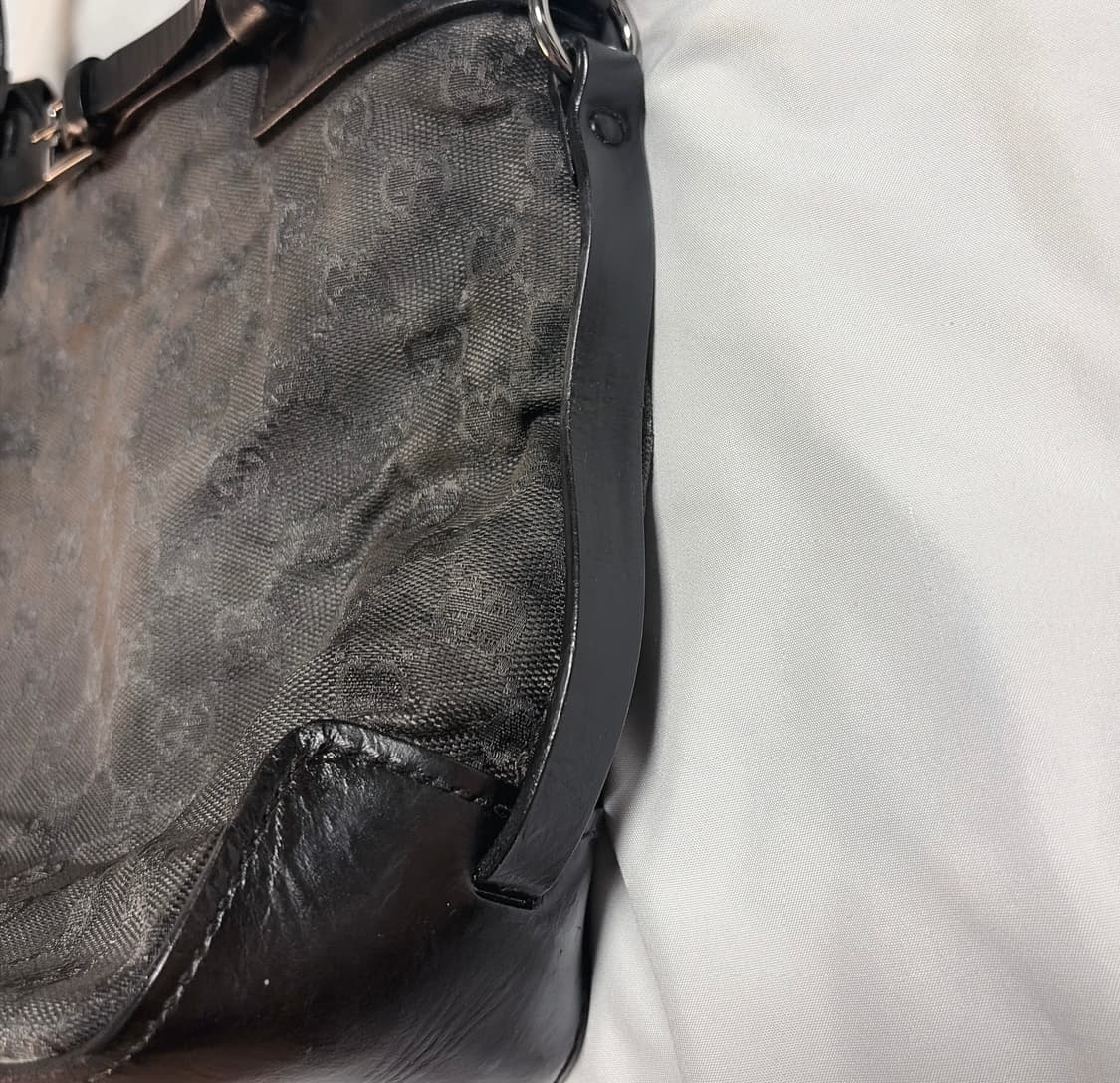 구찌 GG로고 시마 캔버스 스퀘어 토트백 상품이미지6