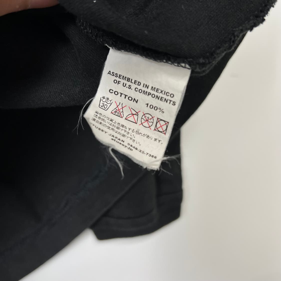 2000s Stussy 스투시 빅 스탁로고 슬리브 상품이미지5