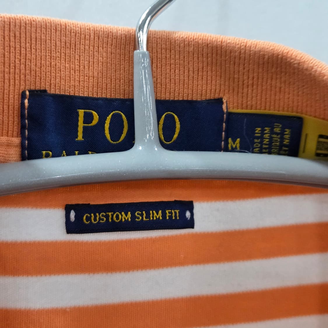 폴로랄프로렌 코튼 스트라이프 카라티 M 상품이미지3