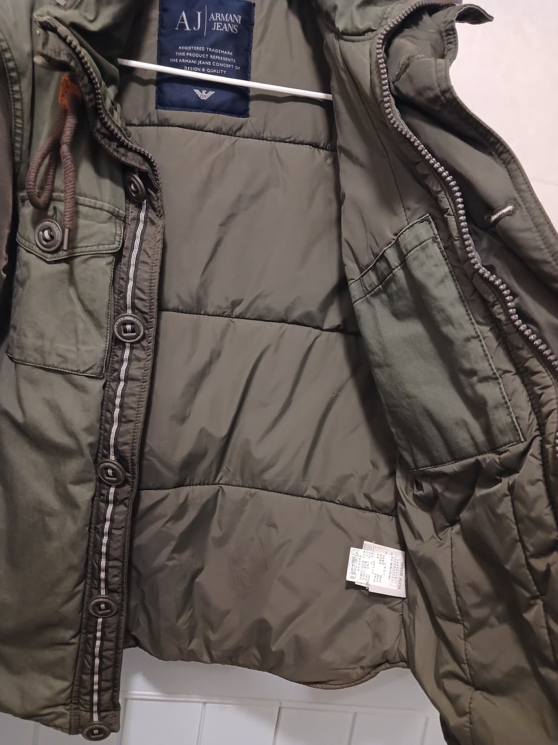 알마니 진스 정품 남성 점퍼 94-82-170 (46) 상품이미지4