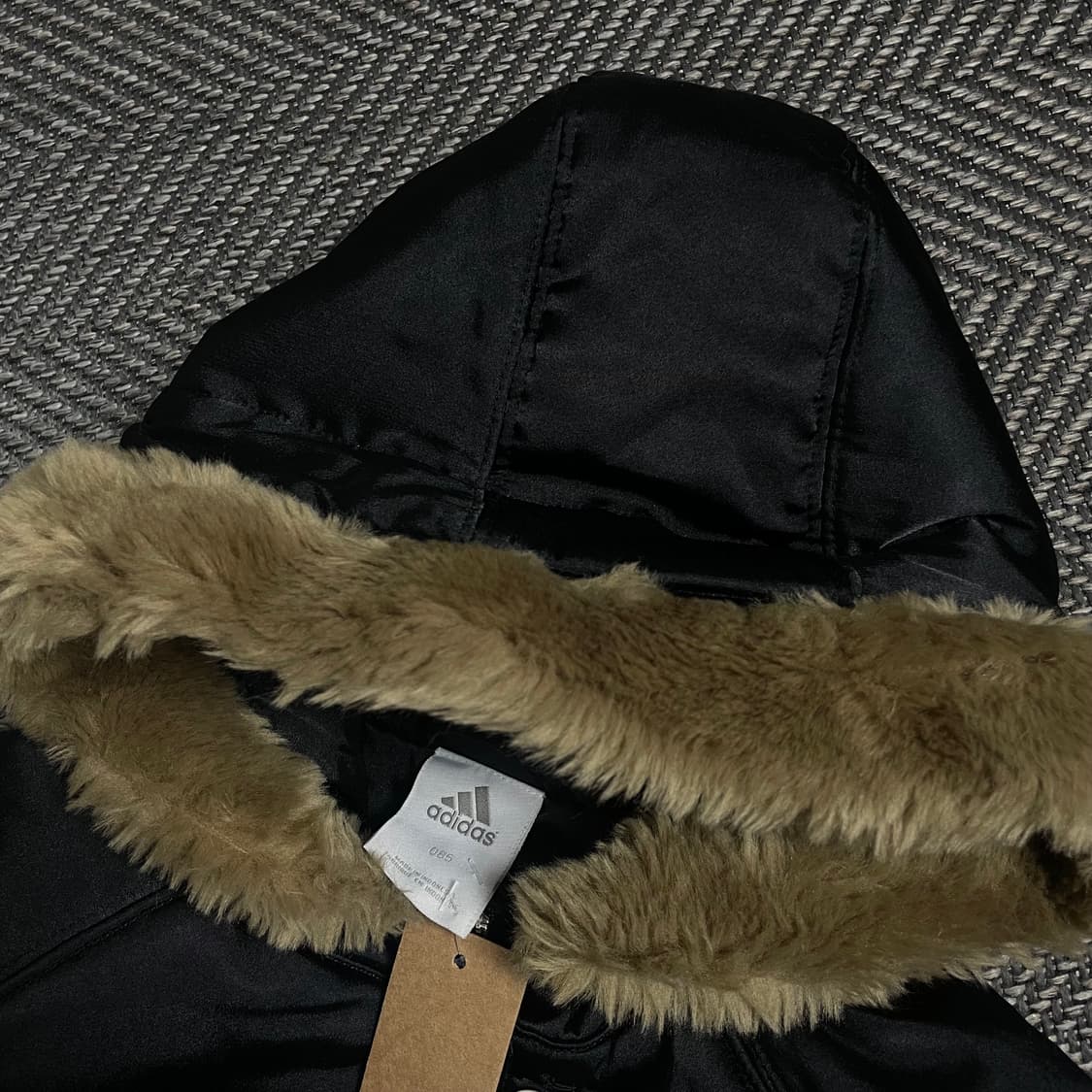 아디다스 y2k 크롭 퍼 패디드 후드 점퍼o 4826 상품이미지6