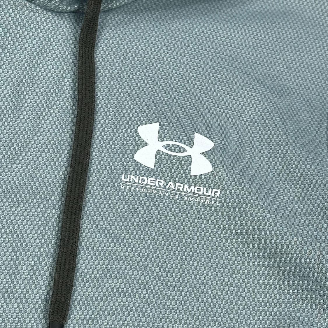 언더아머 트레이닝 카키 백로고 후드티 (L) 상품이미지3