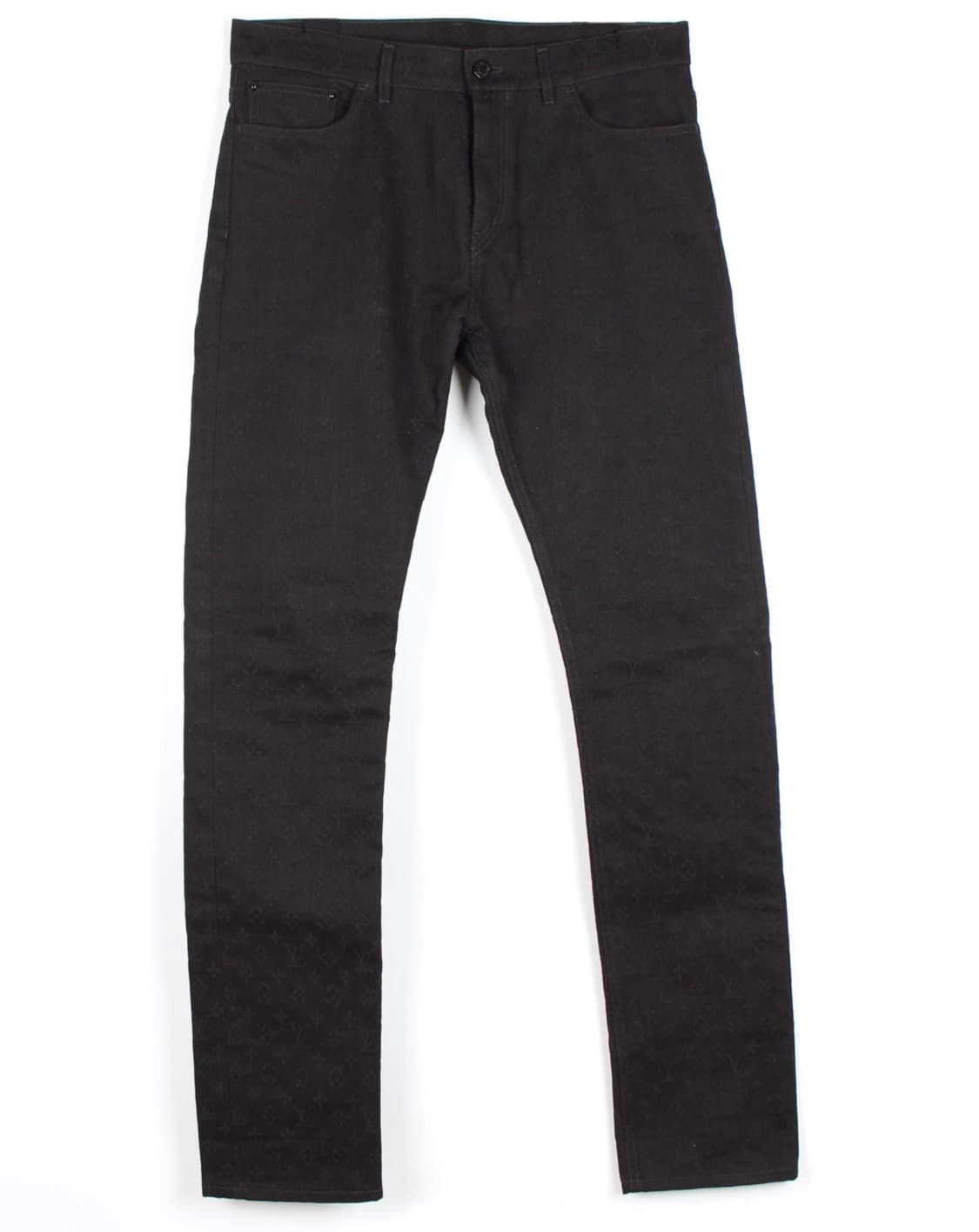 [32] 루이비통 모노그램 데님 팬츠 블랙 상품이미지1