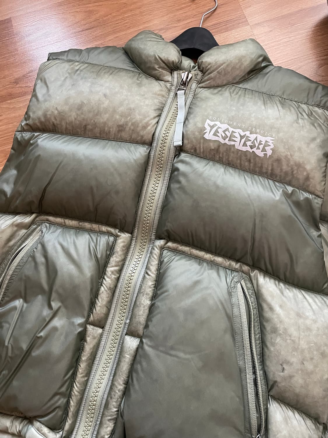 예스아이씨 패딩 베스트 l사이즈 상품이미지1